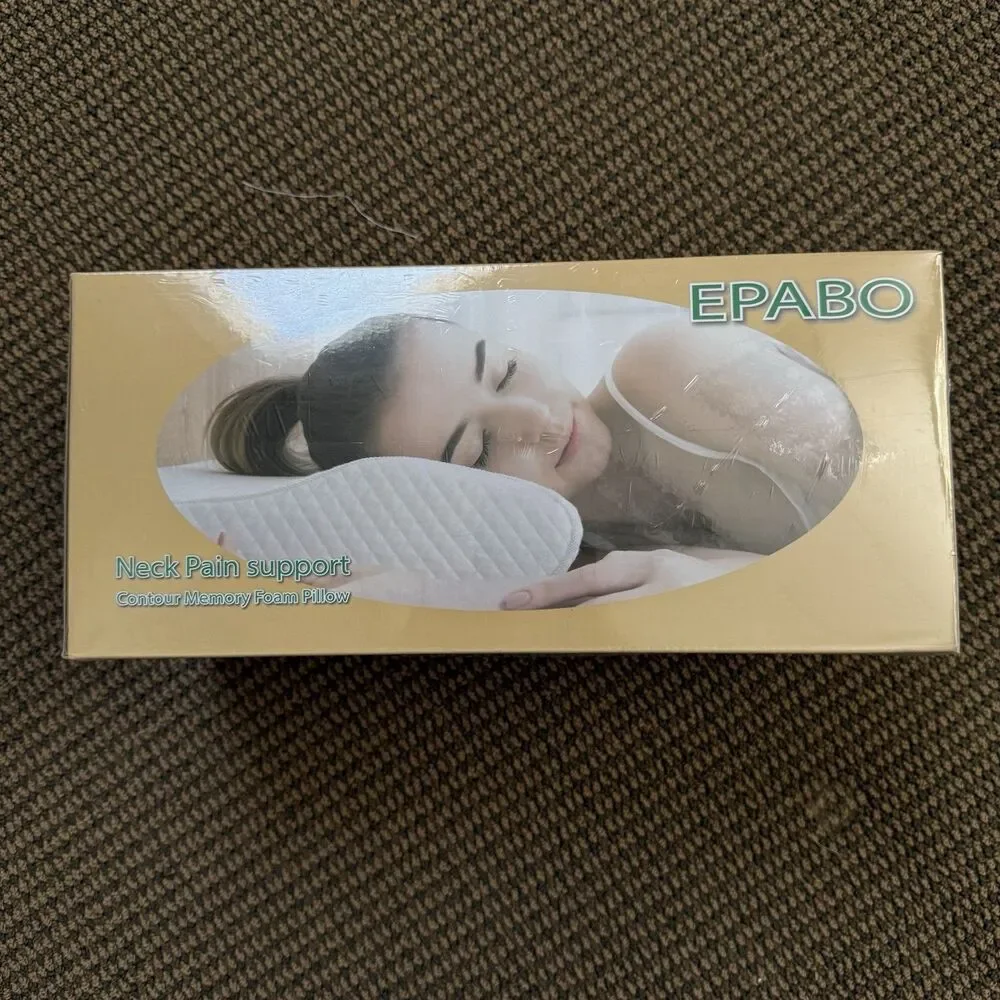 EPABO Neck Pain Support Contour Memory Foam Pillow Soft Queen, 24